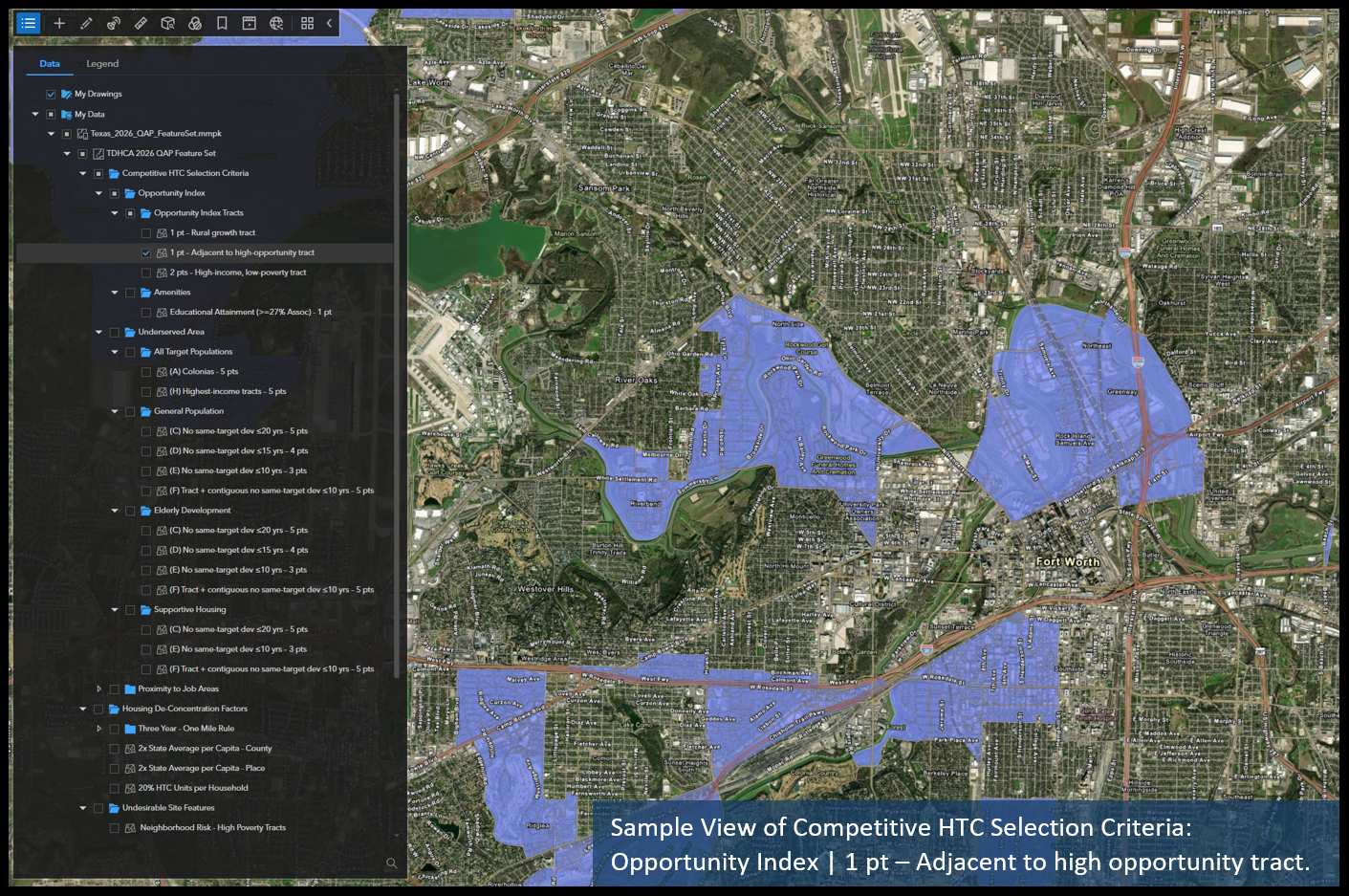 TDHCA 2026 QAP GIS Feature Set