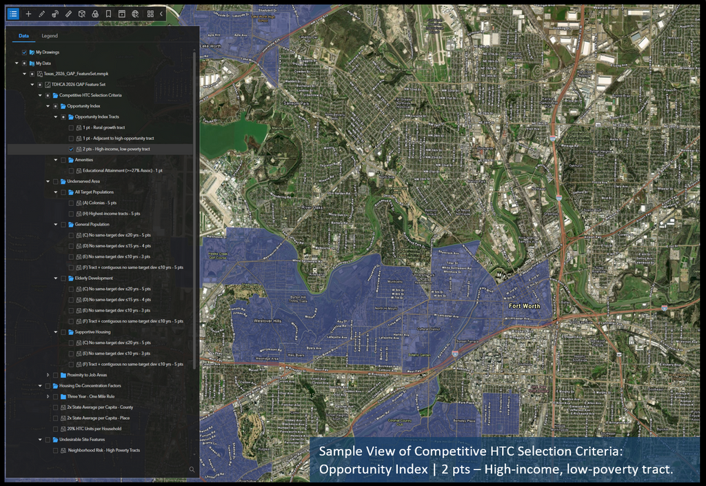 TDHCA 2026 QAP GIS Feature Set