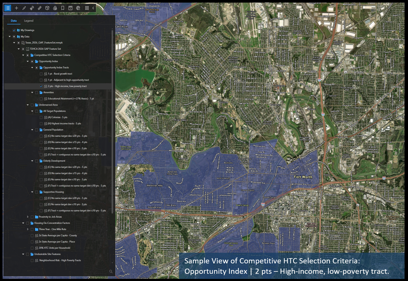 TDHCA 2026 QAP GIS Feature Set