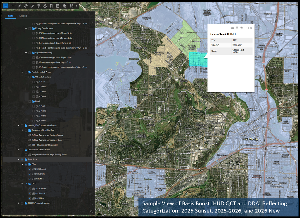 TDHCA 2026 QAP GIS Feature Set