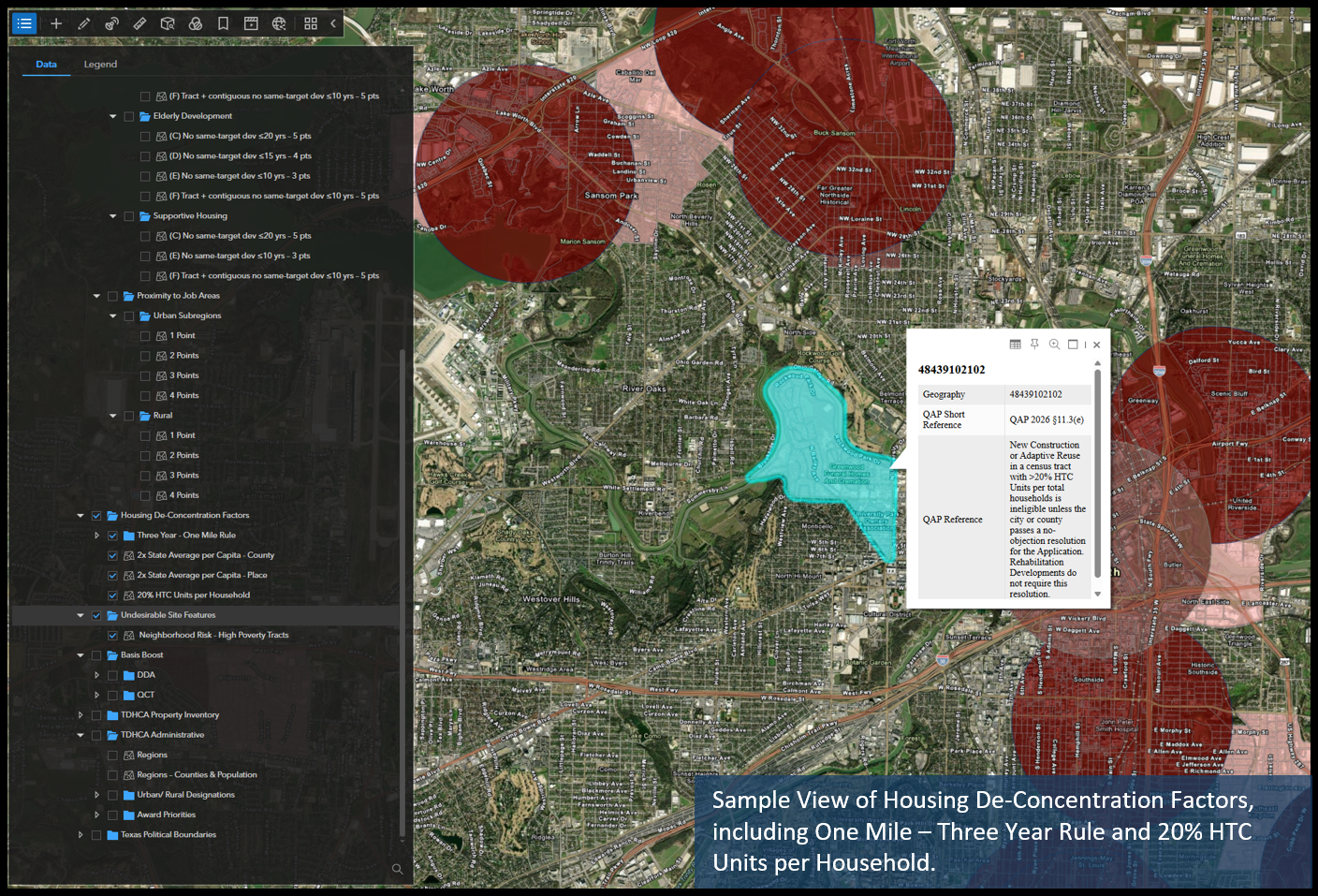 TDHCA 2026 QAP GIS Feature Set