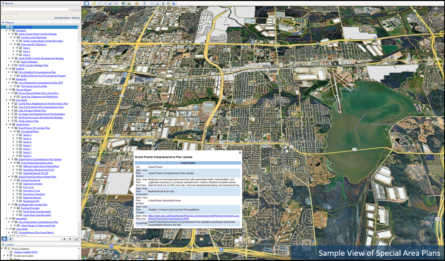 Tarrant County Zoning & Land Planning Dataset with Tax Parcel & Environmental Data