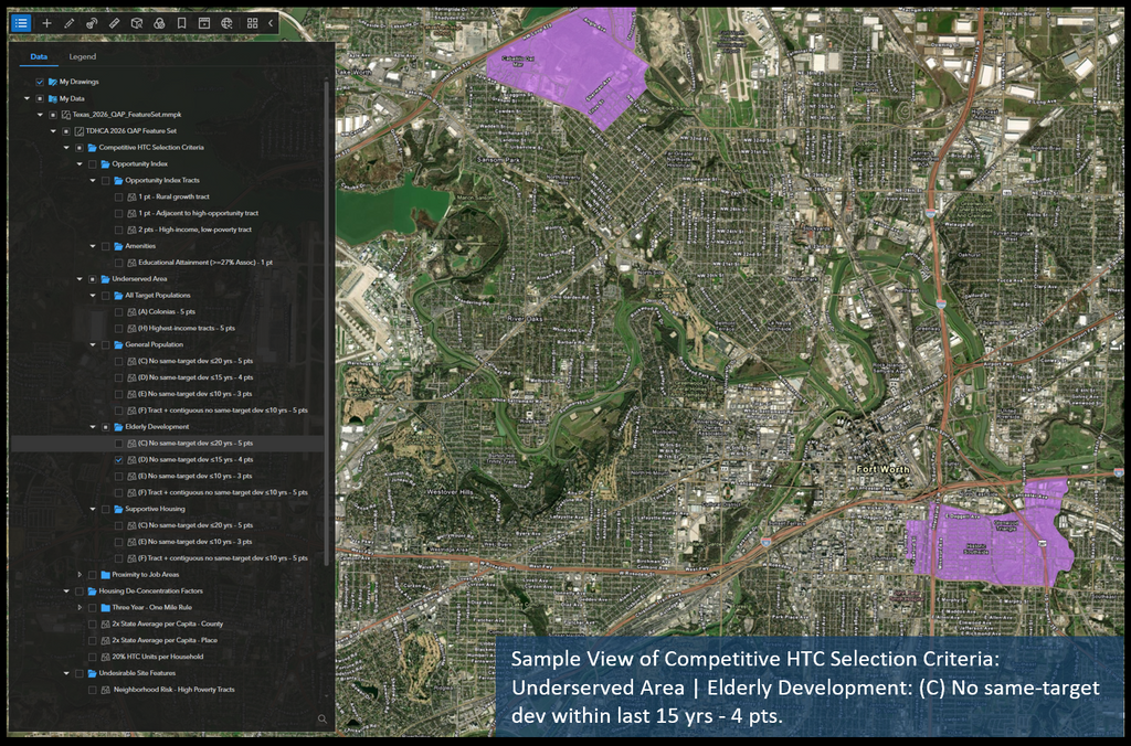 TDHCA 2026 QAP GIS Feature Set