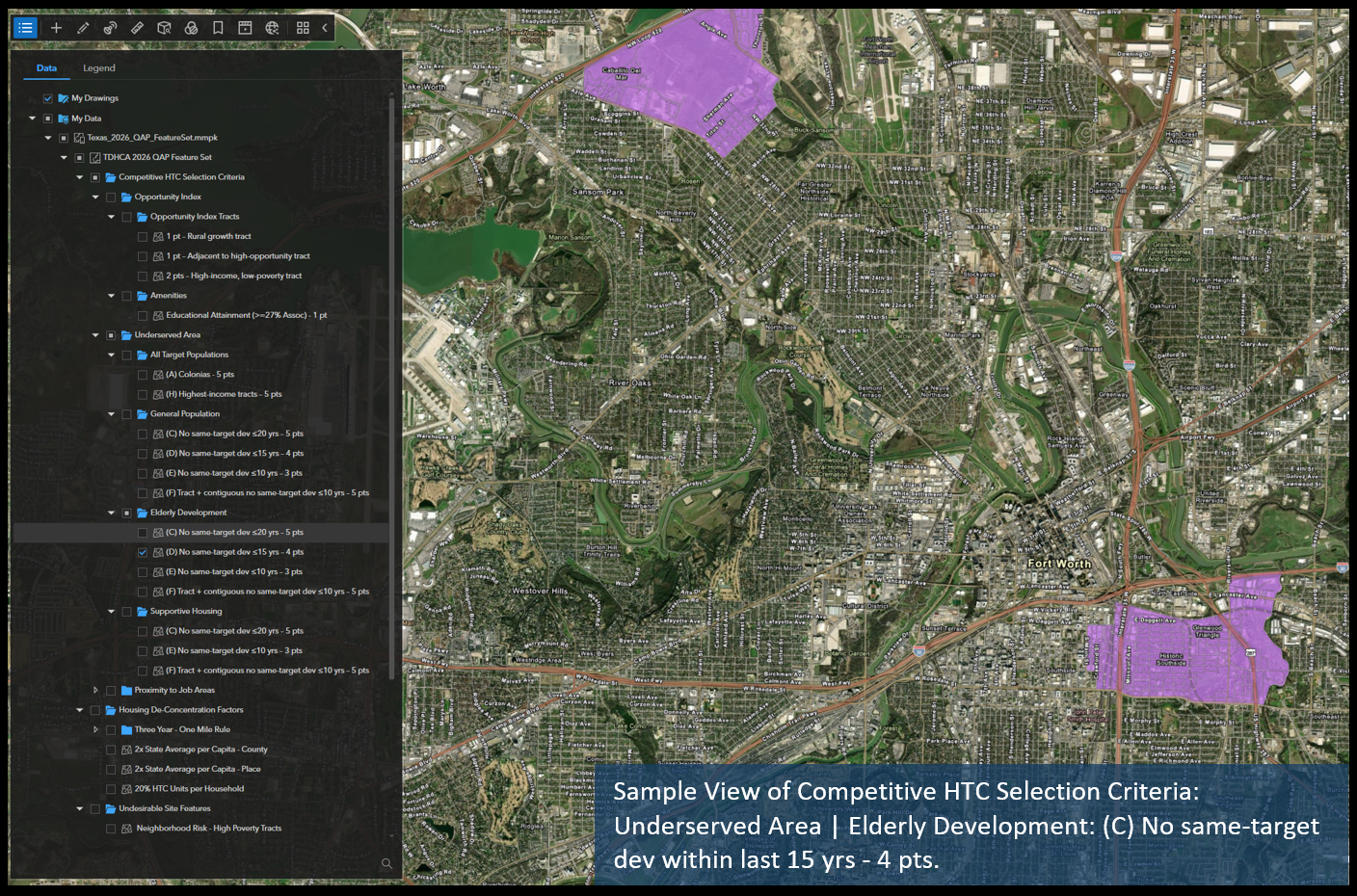 TDHCA 2026 QAP GIS Feature Set