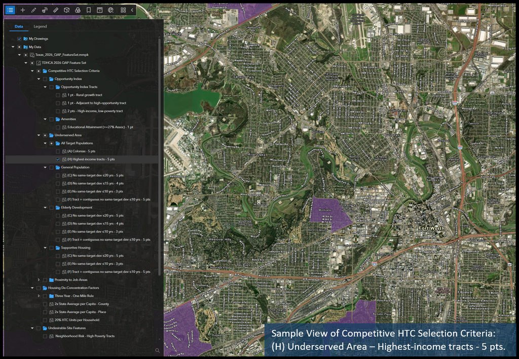 TDHCA 2026 QAP GIS Feature Set