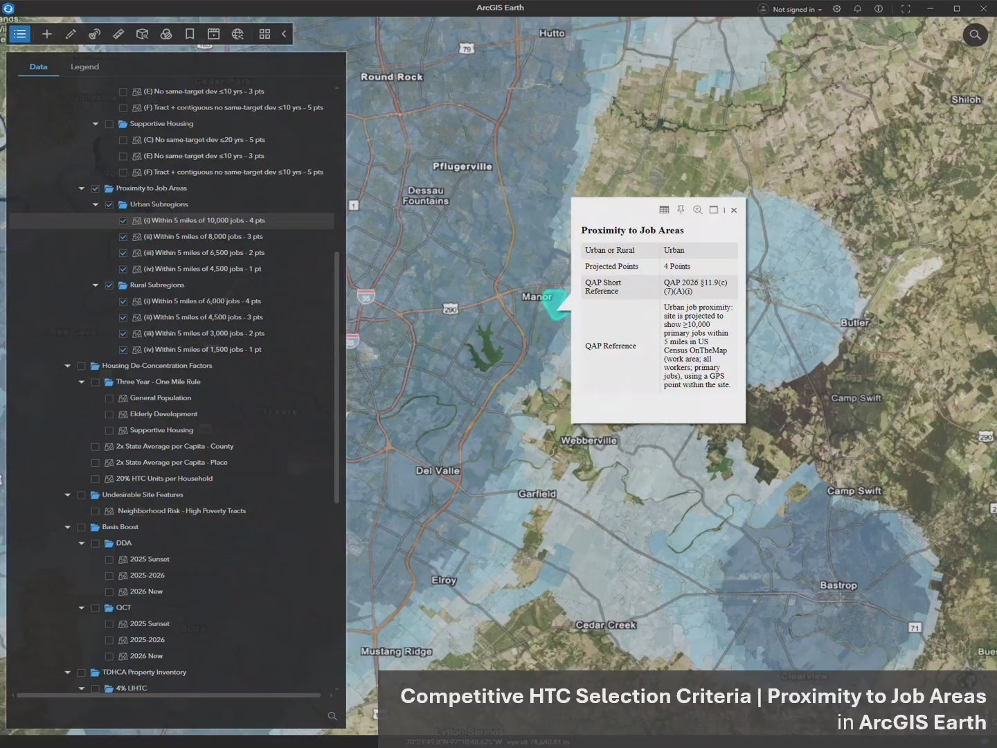 TDHCA 2026 QAP GIS Feature Set