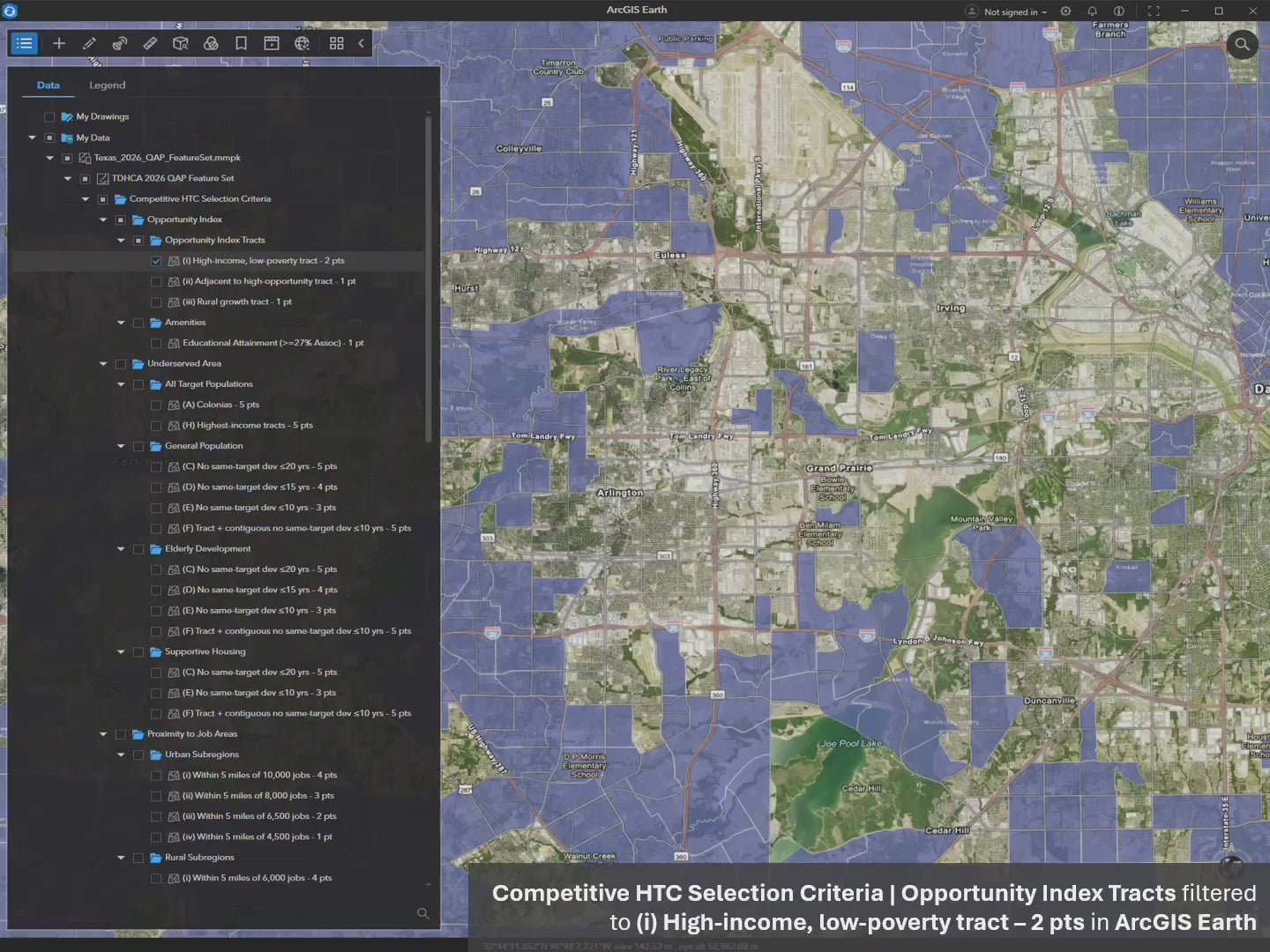 TDHCA 2026 QAP GIS Feature Set